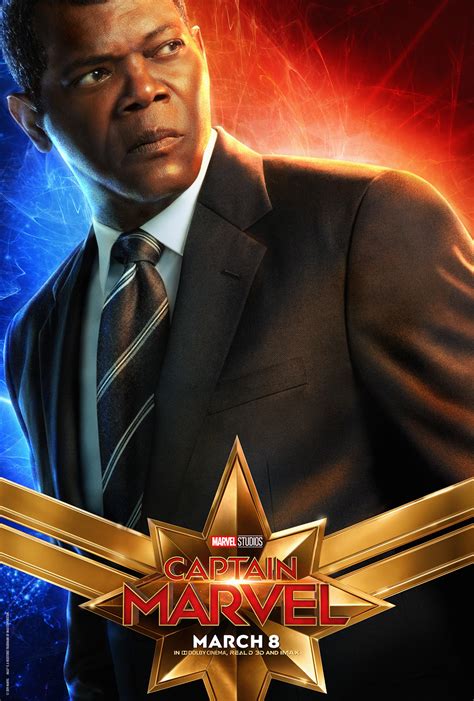 Captain marvel embodies hope and what's to come in infinity war. Captain Marvel character posters released including Goose ...