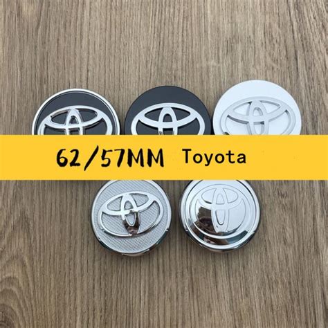 4pcs 62mm 2 44 57mm Toyota Logo Car Wheel Center Hub Caps For Toyota