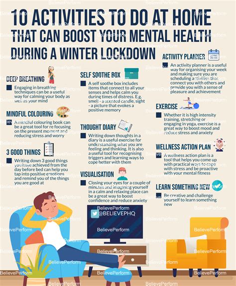 10 Activities To Do At Home That Can Boost Your Mental Health During A