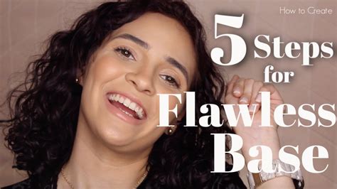 5 Steps To My Flawless Foundation Base Routine Youtube
