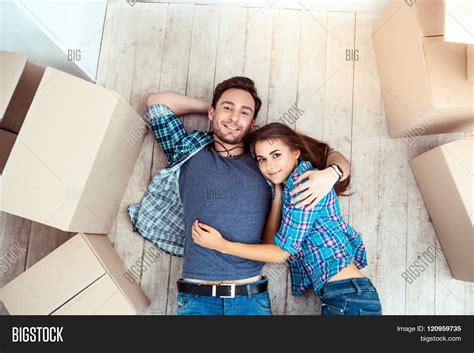 Couple Moving New Home Image And Photo Free Trial Bigstock