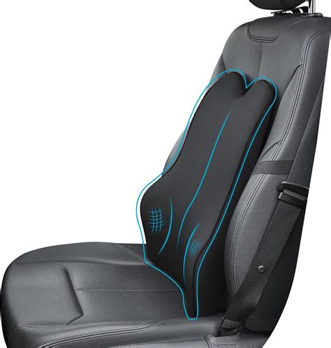 Dreamer Car Back Support Lumbar Cushion For Car Seat Soft Memory Foam