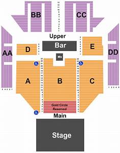 The Criterion Seating Chart Maps Oklahoma City