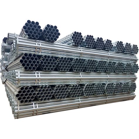 Q235b Galvanized Steel Tube S235jr Hot Dip Galvanized Steel Pipe