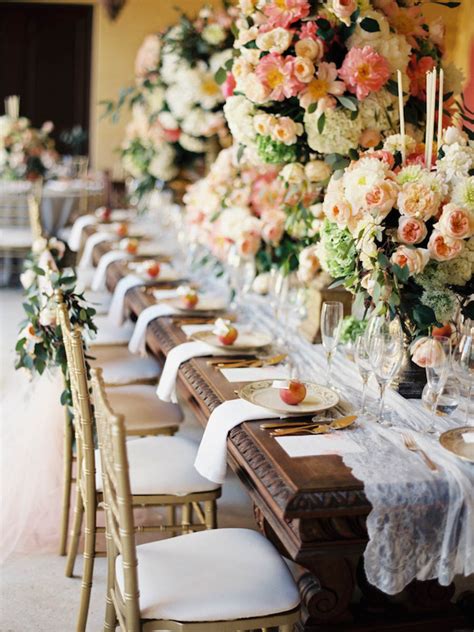Fabulous Long Wedding Tables Belle The Magazine