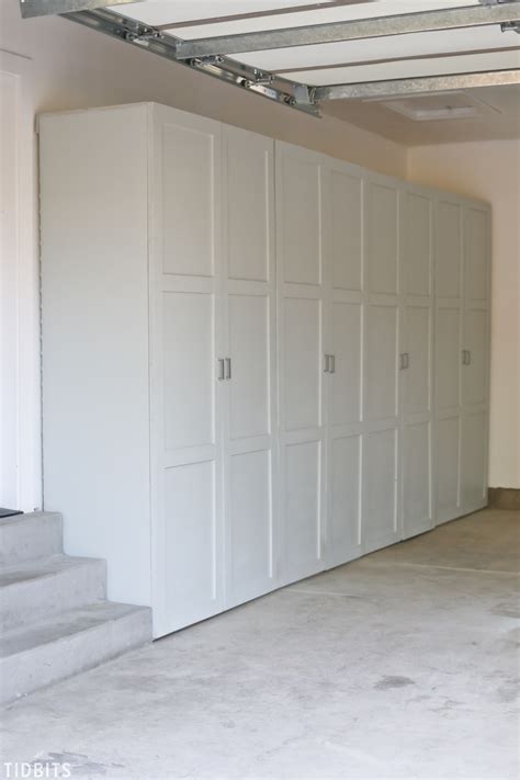 Diy Garage Storage Cabinets Free Building Plans Story Tidbits