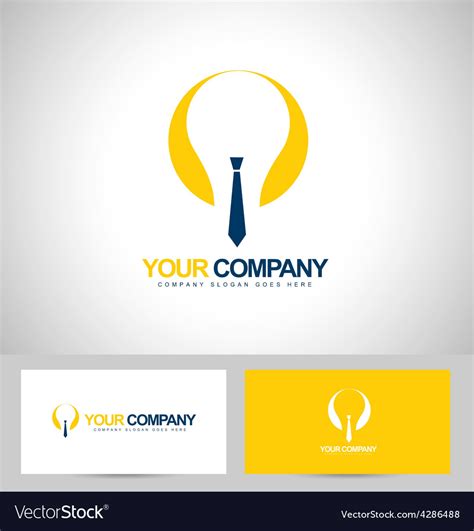 Smart Business Logo Concept Royalty Free Vector Image