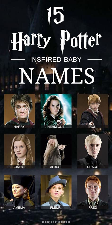 15 Best Charming And Magical Harry Potter Baby Names Artofit