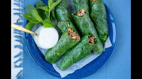 Stuffed Cabbage Leaves Youtube