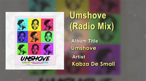 Kabza De Small Umshove Radio Mix Official Song Audio South