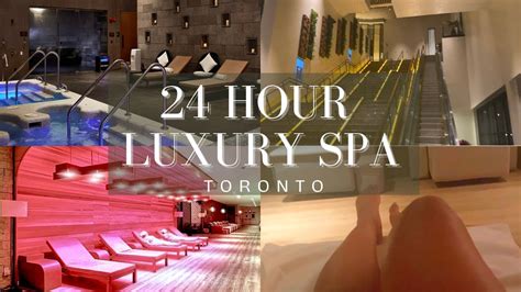 Vlog Go Place Spa 24 Hour Luxury Spa In Toronto Youtube