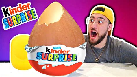 Diy Giant Kinder Surprise Egg World Record Largest Youtube