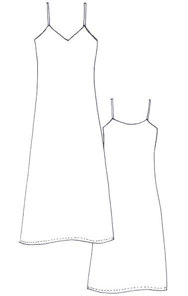 Meet Our Latest Pattern The Sadie Slip Dress Since We Saw This Trend
