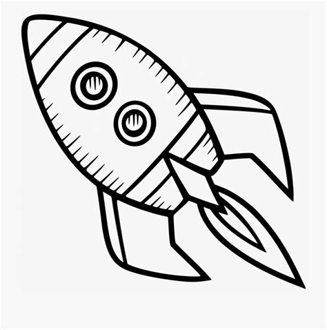 Space Ship Clipart Black And White Clip Art Library