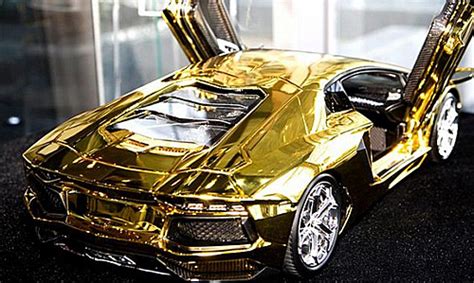 75m Scale Model Of Lamborghini Aventador Is Fashioned
