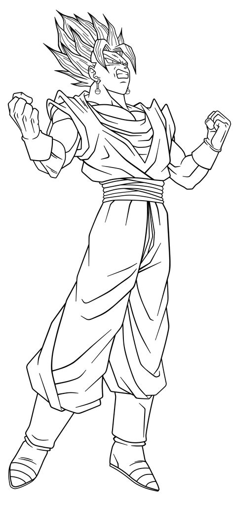 Dibujos Para Colorear Goku Super Saiyan 4 Vrogue Co