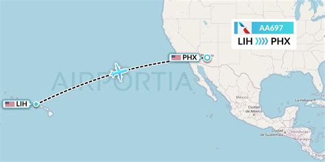 AA697 Flight Status American Airlines: Lihue to Phoenix (AAL697)