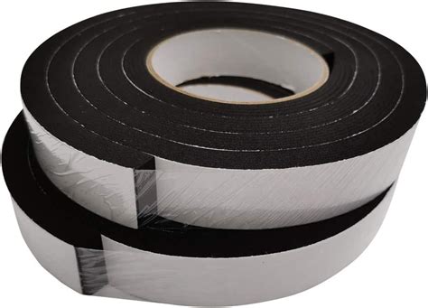 Rubber Insulation Foam Tape Self Adhesive Weather Stripping 1 Inch Wide
