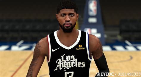 Paul George Cyberface Hair And Body Model By For K