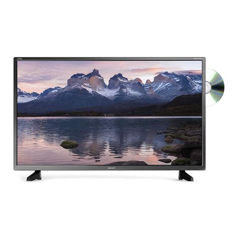 Sharp 32 Inch 720p Hd Ready Led Tv With Freeview Hd And Built In Dvd