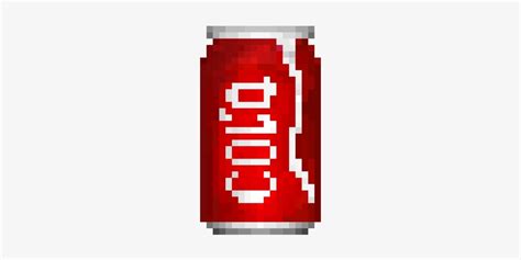 Download Ugly Coke Can Coke Can Pixel Art Transparent Png Download