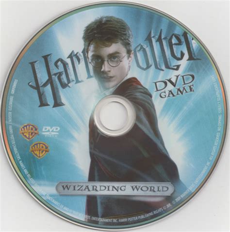 Harry Potter Dvd Game Wizarding World 2008 Dvd Player Box Cover Art