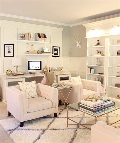 Pin By Candice Austin On Home Decor Living Room Office Combo Living