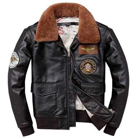 World War Ii Genuine Leather Pilot Jacket