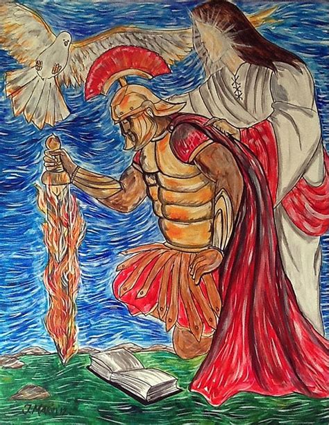 Armor Of God Painting By Jesus Marin Fine Art America