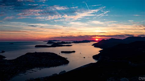 Sunset In Dubrovnik Croatia Rgopro
