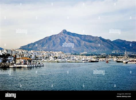 Puerto Banus Harbour Marbella Stock Photo Alamy
