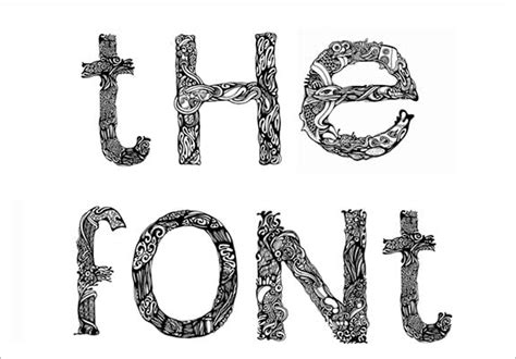 16 Decorative Fonts Free Otf Ttf Format Download