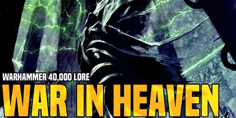 Warhammer 40k Lore The Old Ones And The War In Heaven Bell Of Lost Souls