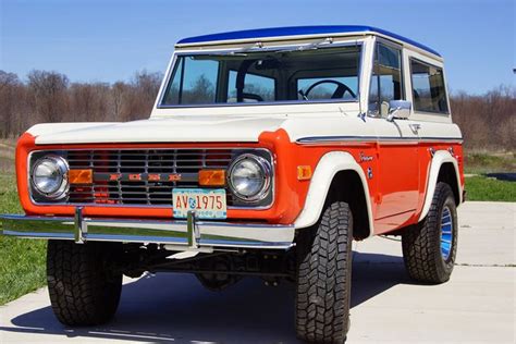 Gallery This Denver Broncos Themed 1975 Ford Bronco Is Up For Auction