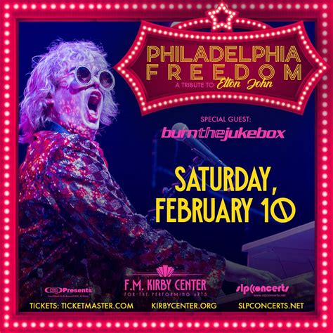 Philadelphia Freedom: A Tribute to Elton John with Burn the Jukebox