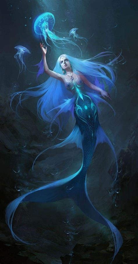 Pin By Margarita On Mermaids Mermaid Artwork Dark Fantasy Art