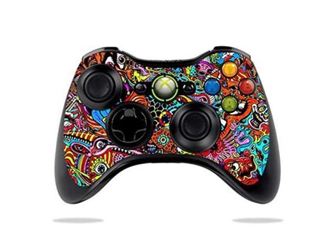 Mightyskins Skin Compatible With Microsoft Xbox 360 Controller Acid