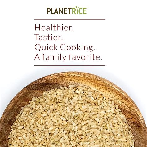 Planet Rice Sprouted Brown Gaba Rice For Meal Prep And Bulk Cooking