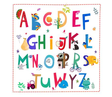 Alphabet Letters Poster