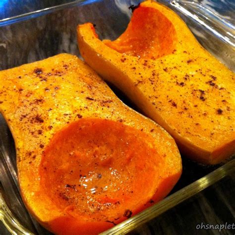 Oven Roasted Whole Butternut Squash Oh Snap Lets Eat