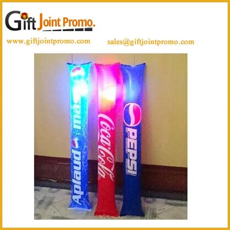 Promotional Led Light Inflatable Cheering Stickcustomized Logo Bang