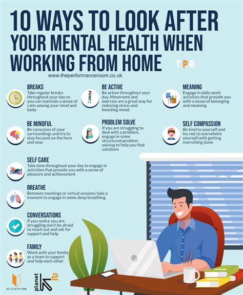 10 Ways To Look After Your Mental Health At Work The Performance Room