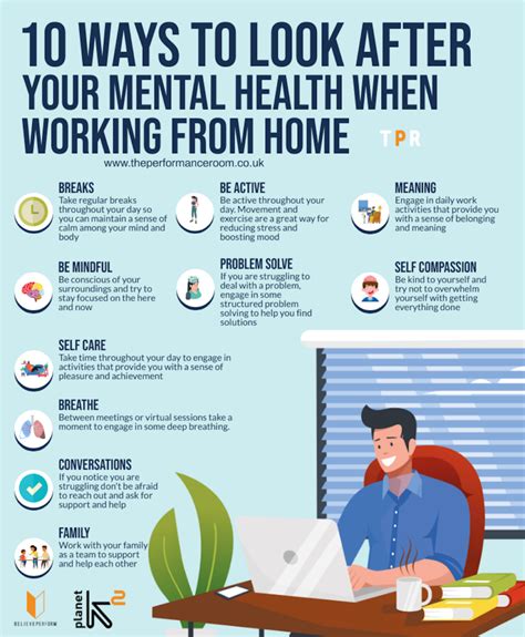 10 ways to look after your mental health at work the performance room