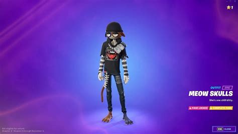 2022 Fortnite Survey Skins Show Meow Skulls And Many More Upcoming