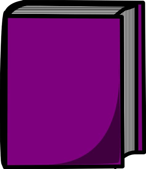 Purple Closed Book Clip Art At Vector Clip Art Online