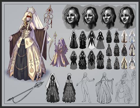 Fall Of Norwich The Priestess Concept Art By Yunovikarts On Deviantart