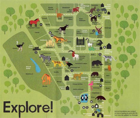 Rebecca Sutherland Marwell Zoo Animals And Map