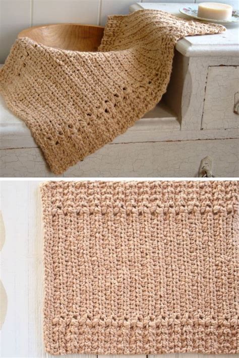 30 Lovely Crochet Dish Towel Patterns Perfect For Your Kitchen