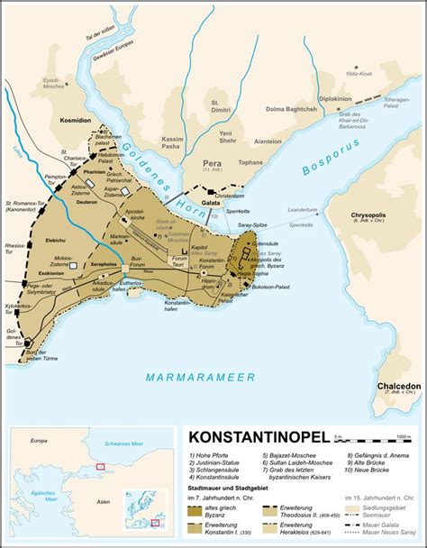Constantinople Constantinople Map Map History Geography