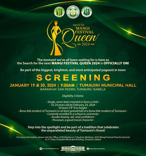 The moment we've all been waiting for... - Bayan ng Tumauini